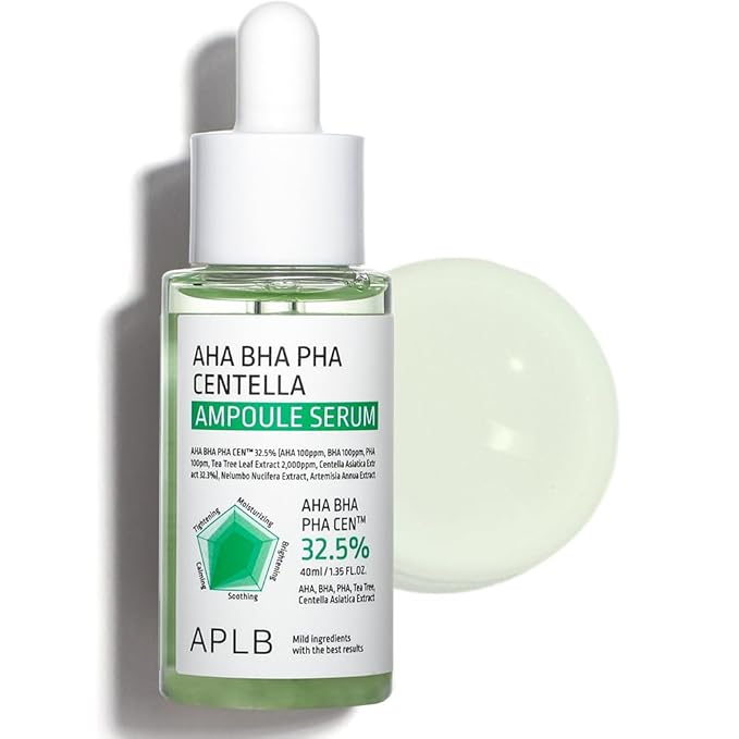 AHA BHA PHA CENTELLA AMPOULE SERUM - lakštinė kaukė su AHA, BHA ir PHA rūgštimis 40ML