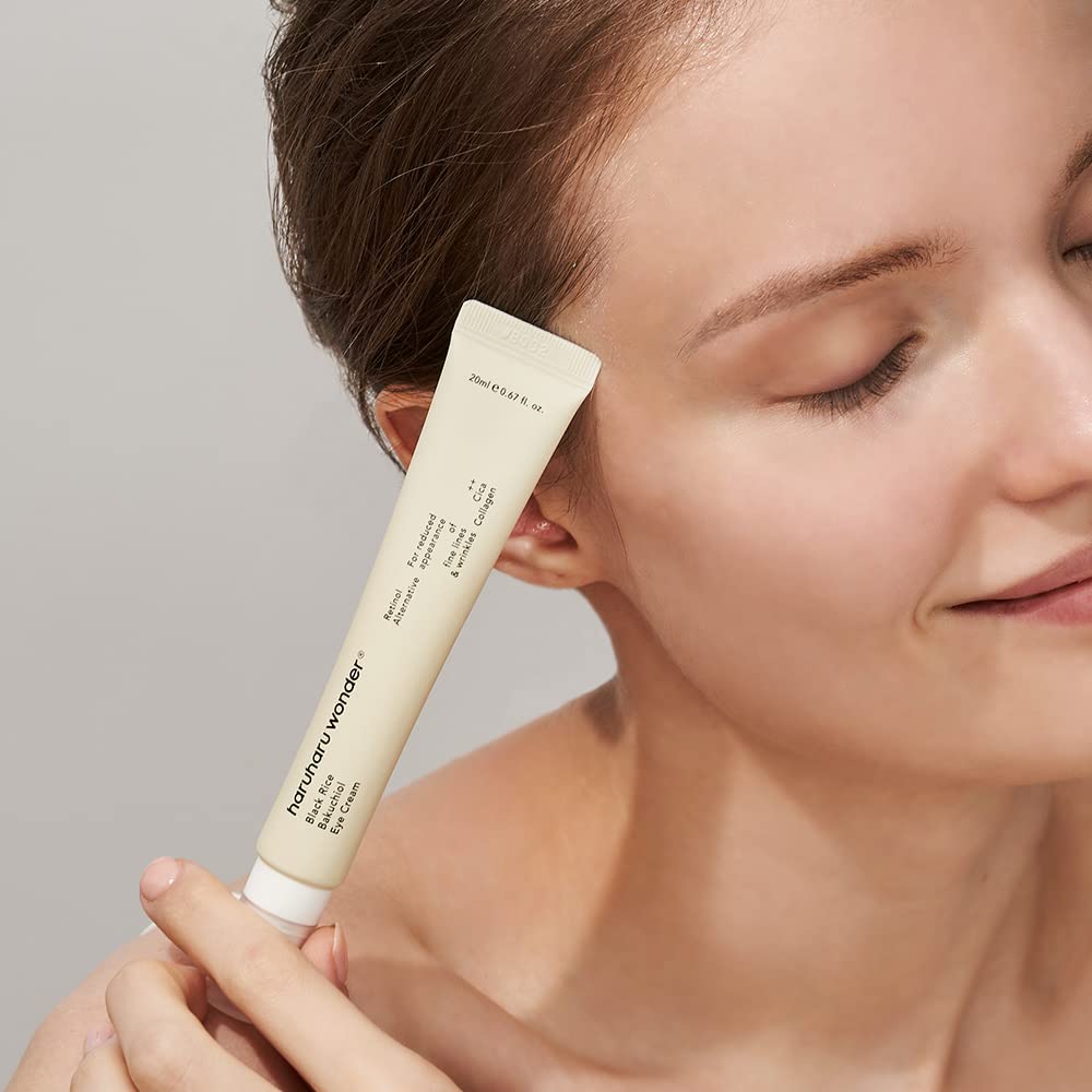 Haruharu Wonder Black Rice Bakuchiol Eye Cream paakių kremas