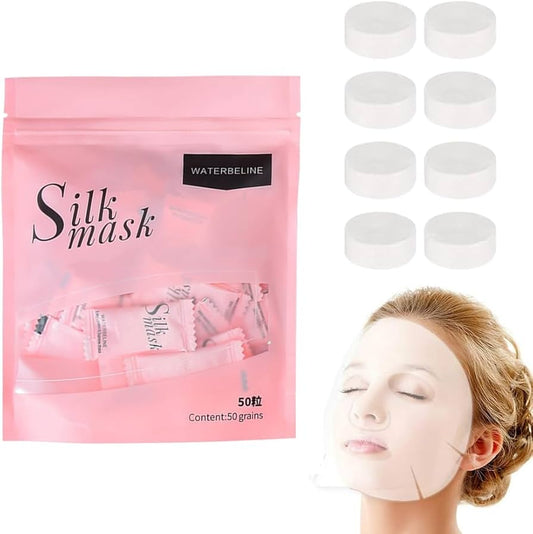 AquaPress DIY - suspaustos lakštinės veido kaukės