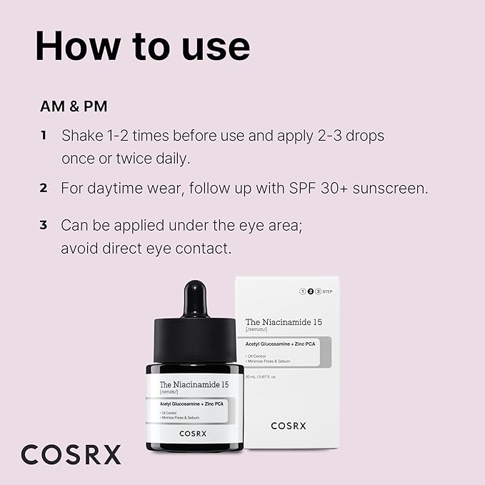 THE NIACINAMIDE 15 SERUM - Didelės koncentracijos niacinamido serumas 20ML