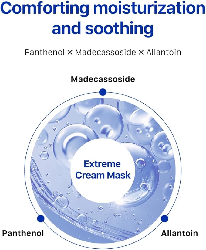 Real Barrier Extreme Cream Mask intensyviai drėkinanti lakštinė kreminė veido kaukė