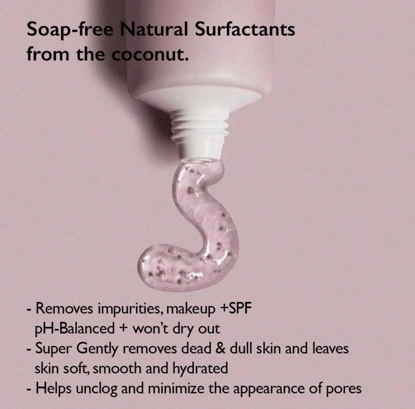 HARUHARU WONDER BLACK RICE MOISTURE 5.5 SOFT CLEANSING GEL - gelinis prausiklis