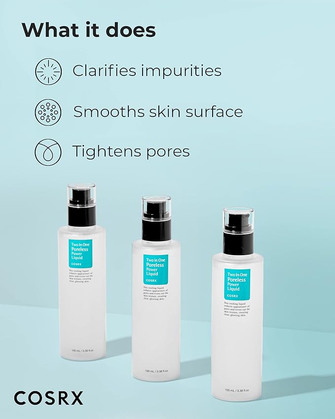 2 IN 1 PORELESS POWER LIQUID - tonikas poroms mažinti