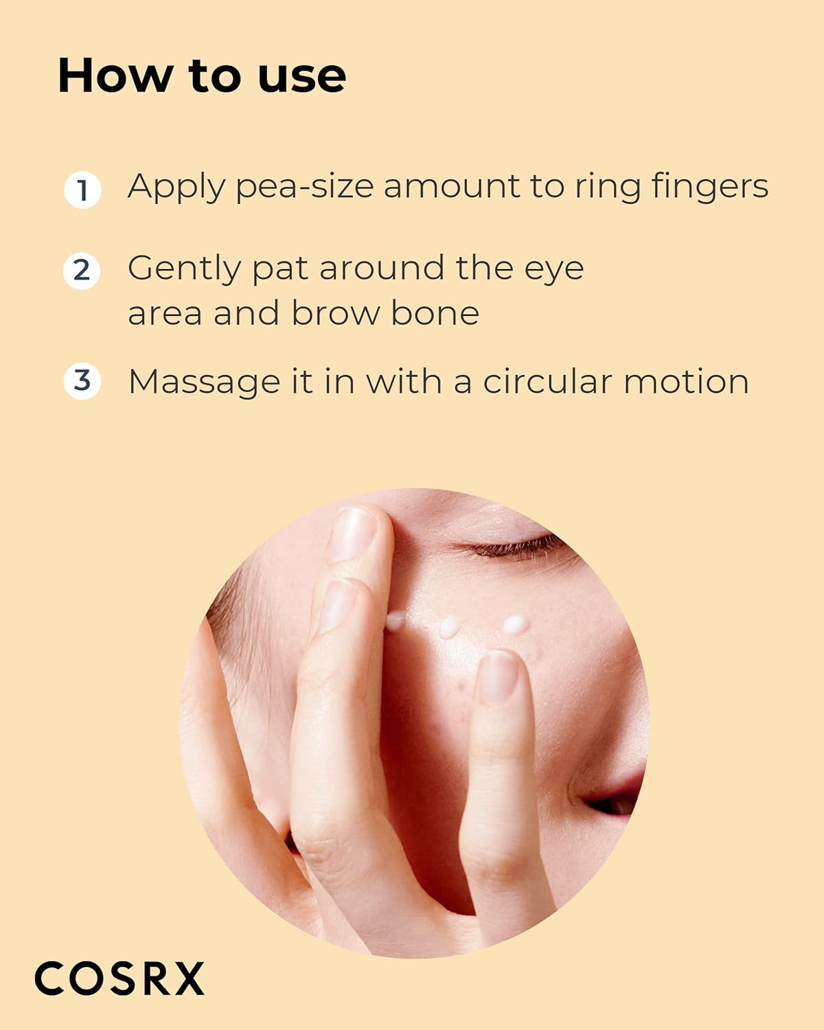 ADVANCED SNAIL PEPTIDE EYE CREAM - paakių kremas su sraigiu mucinu