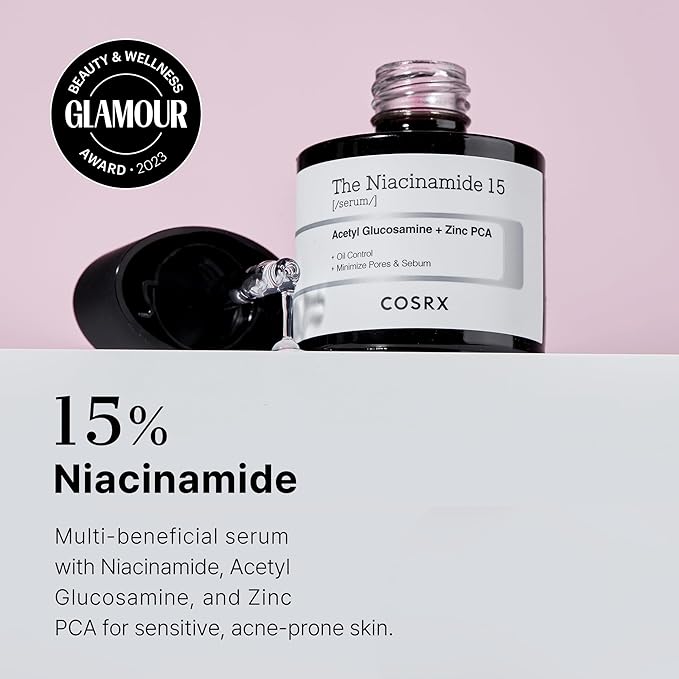 THE NIACINAMIDE 15 SERUM - Didelės koncentracijos niacinamido serumas 20ML
