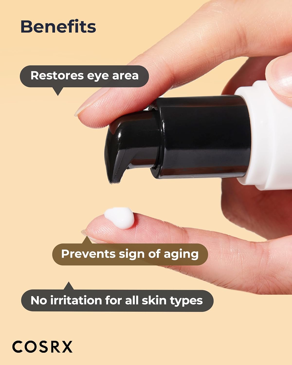 ADVANCED SNAIL PEPTIDE EYE CREAM - paakių kremas su sraigiu mucinu