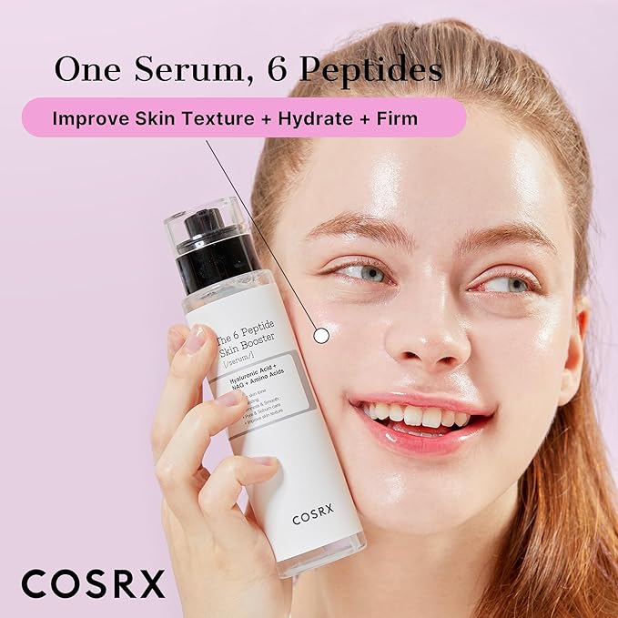THE 6 PEPTIDE SKIN BOOSTER SERUM - 6 peptidų odos stiprinimo serumas 150ML