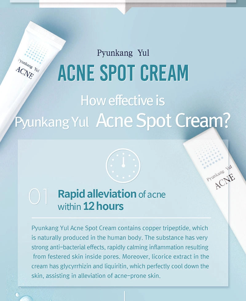 ACNE SPOT CREAM - kremas nuo spuogų ir uždegimo (15 ml)