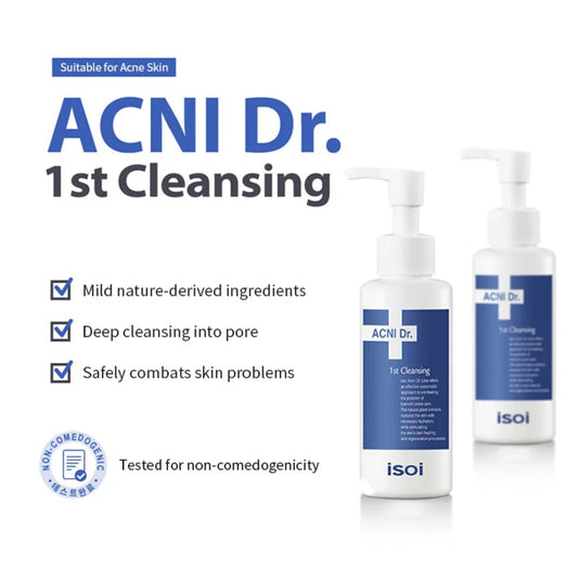 ACNI DR. 1ST CLEANSING - prausiklis jautriai ir į aknę linkusiai odai
