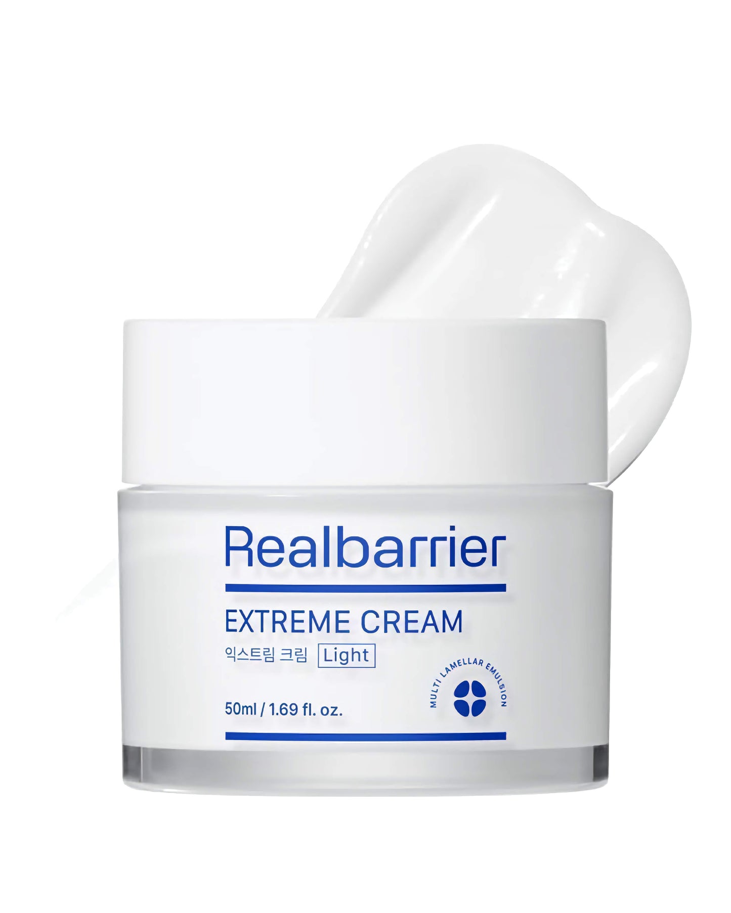 REAL BARRIER - EXTREME CREAM LIGHT - itensyviai drėkinantis kremas