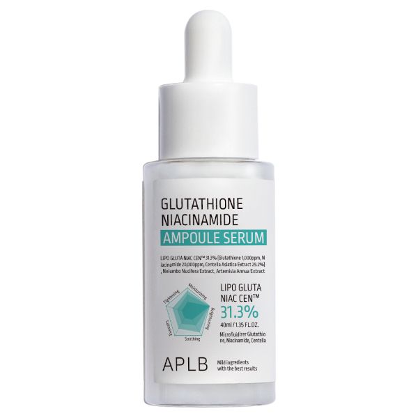 Glutathione Niacinamide Ampoule Serum - Glutationo ir niacinamido veido serumas 40ml