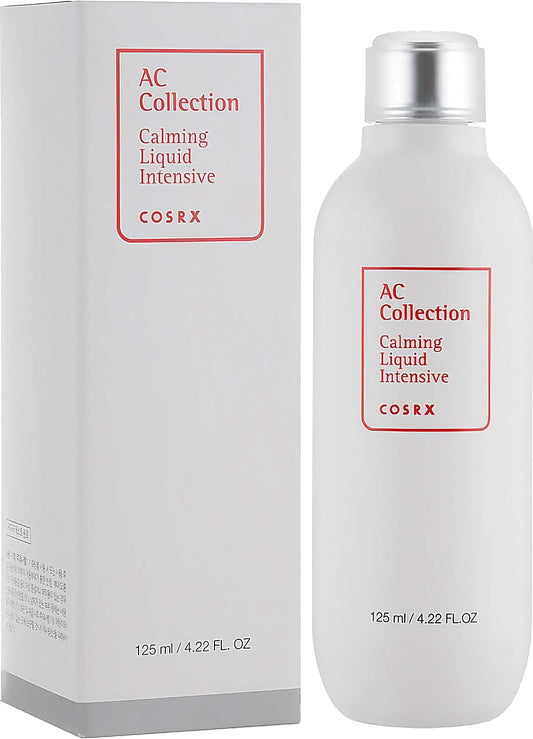 COSRX AC COLLECTION CALMING LIQUID INTENSIVE - i spuogus linkusios odos tonikas