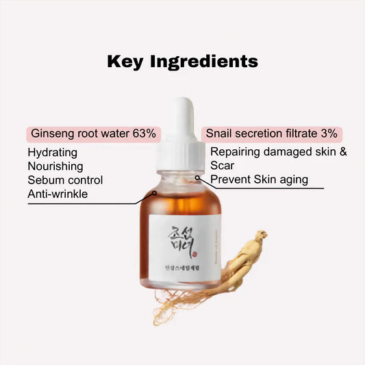 Beauty of Joseon REVIVE SERUM: GINSENG + SNAIL MUCIN