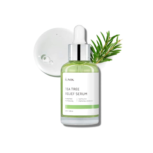 IUNIK - TEA TREE RELIEF SERUM - raminantis arbatmedžio serumas