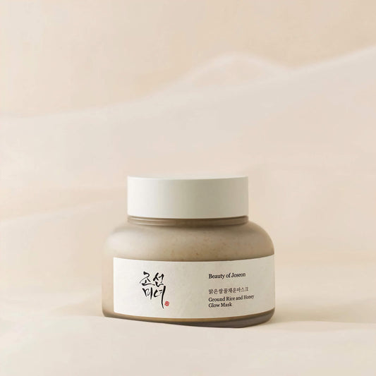 GROUND RICE AND HONEY GLOW MASK - skaistinamoji veido kaukė