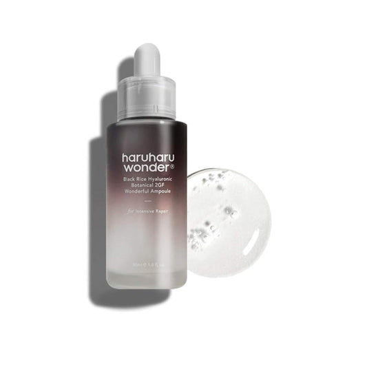 🌾 HARUHARU WONDER BLACK RICE HYALURONIC BOTANICAL 2GF WONDERFUL ampulė