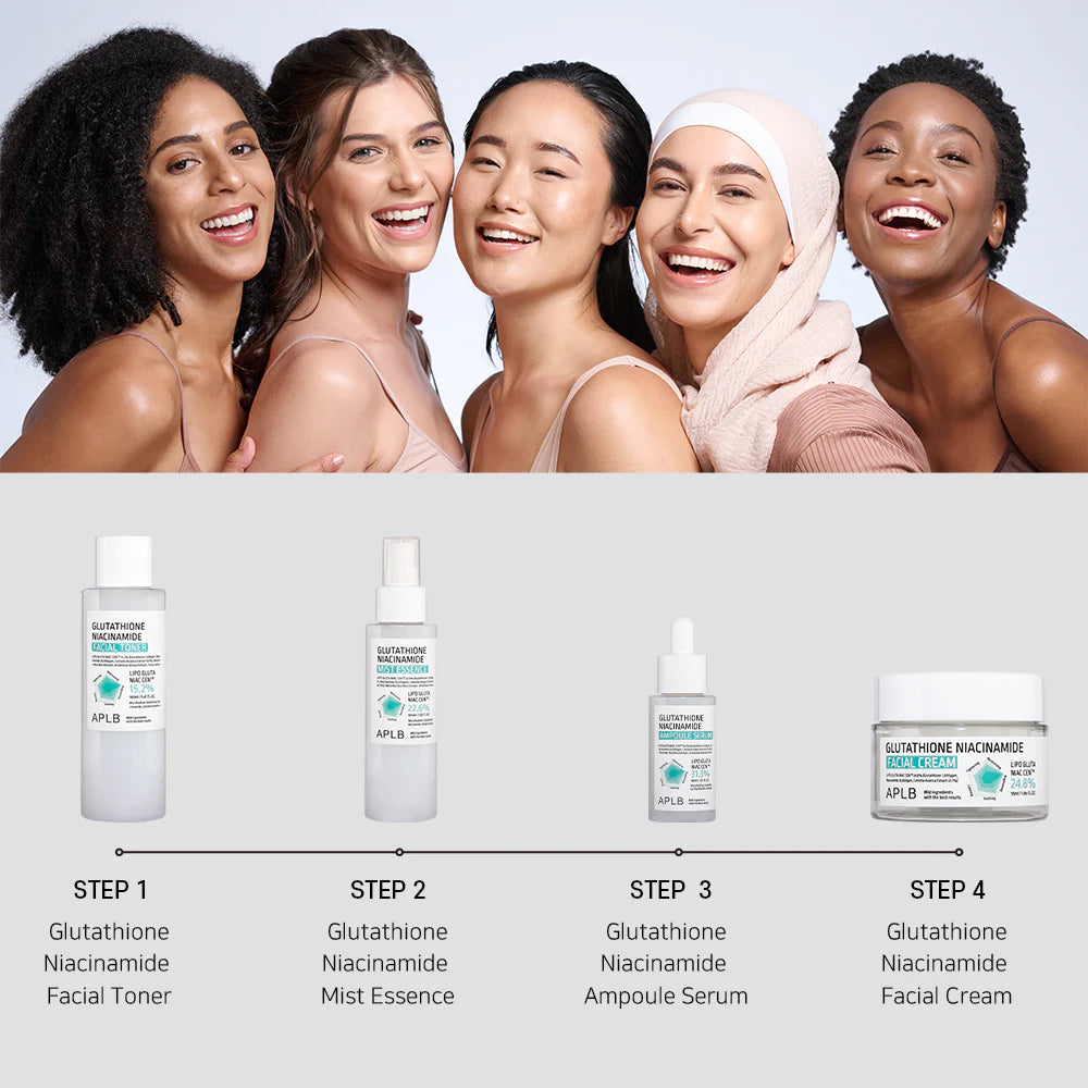 GLUTATHIONE NIACINAMIDE FACIAL TONER - glutationo ir niacinamido tonikas 160ML