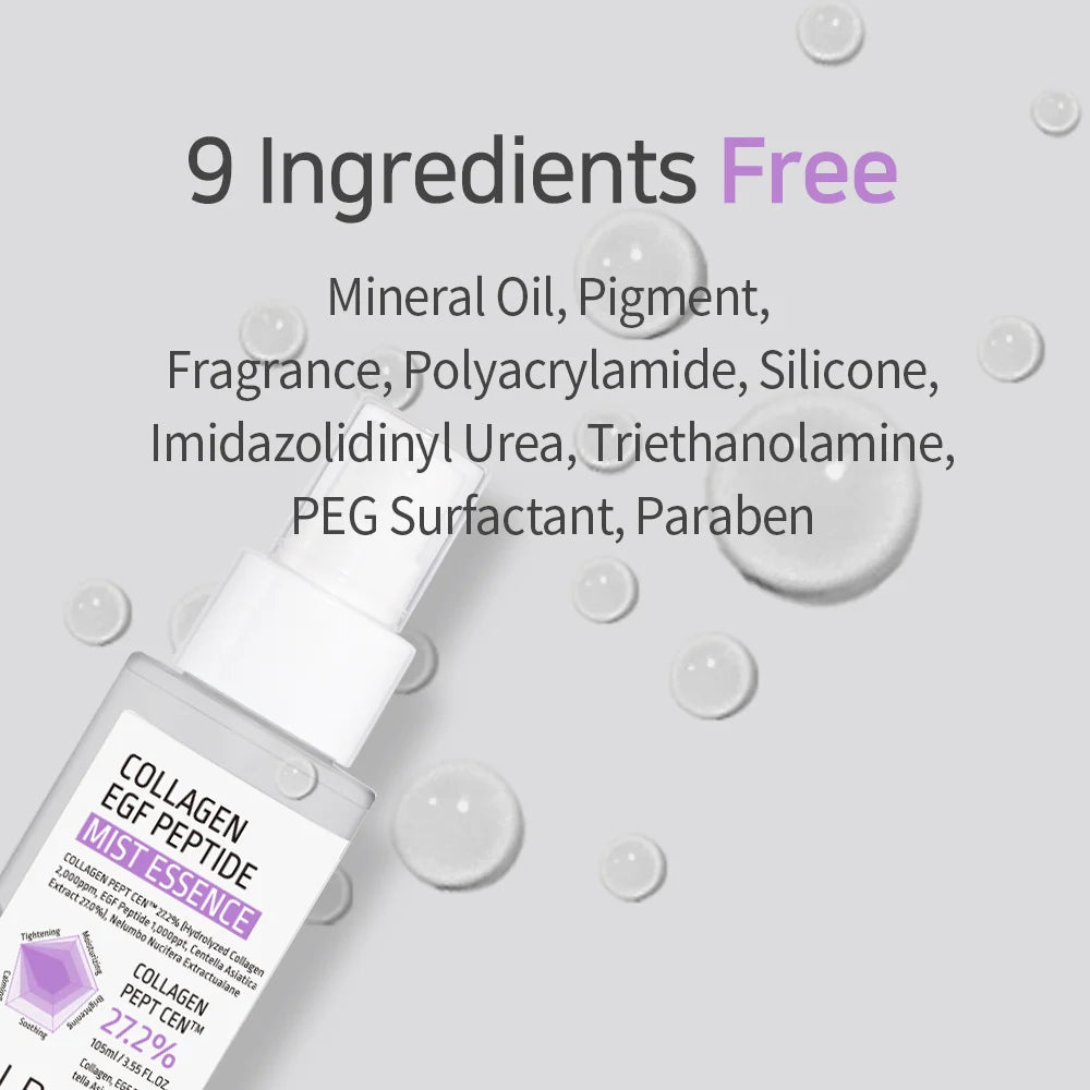 COLLAGEN EGF PEPTIDE MIST ESSENCE - Kolageno ir peptidų dulksna 105 ml