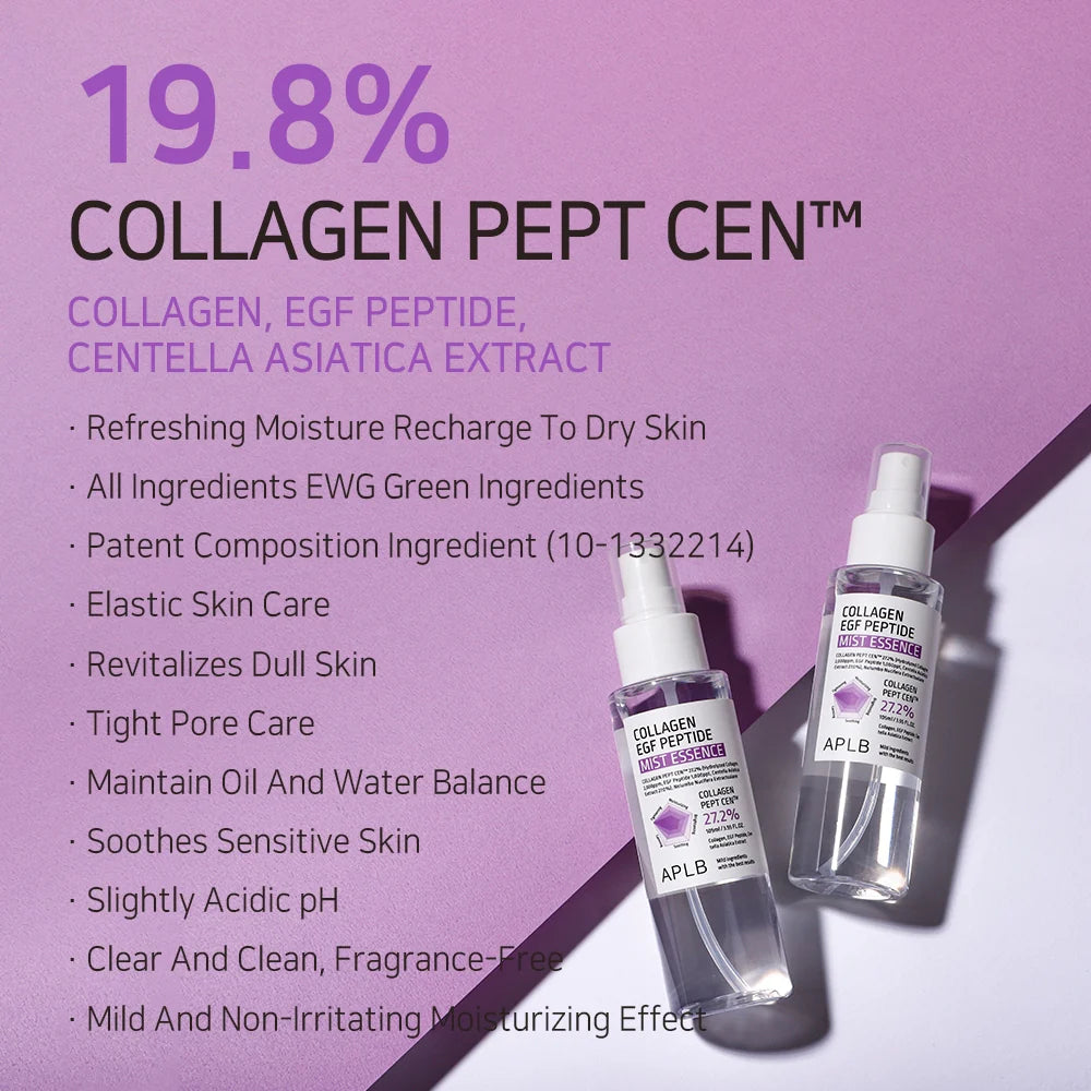 COLLAGEN EGF PEPTIDE MIST ESSENCE - Kolageno ir peptidų dulksna 105 ml