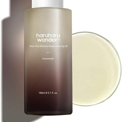 Haruharu Wonder Black Rice Moisture Deep Cleansing Oil