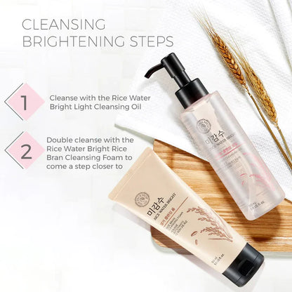 RICE WATER BRIGHT RICH CLEANSING OIL - Maitinantis ir švelnus valomasis aliejus su ryžių vandeniu  🌾