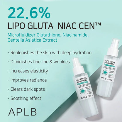 Glutathione Niacinamide Mist Essence - Glutationo ir niacinamido dulksna