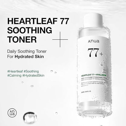 Anua Heartleaf 77% Soothing Toner veido toneris
