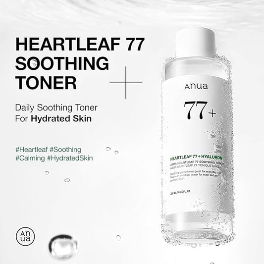 Anua Heartleaf 77% Soothing Toner veido toneris