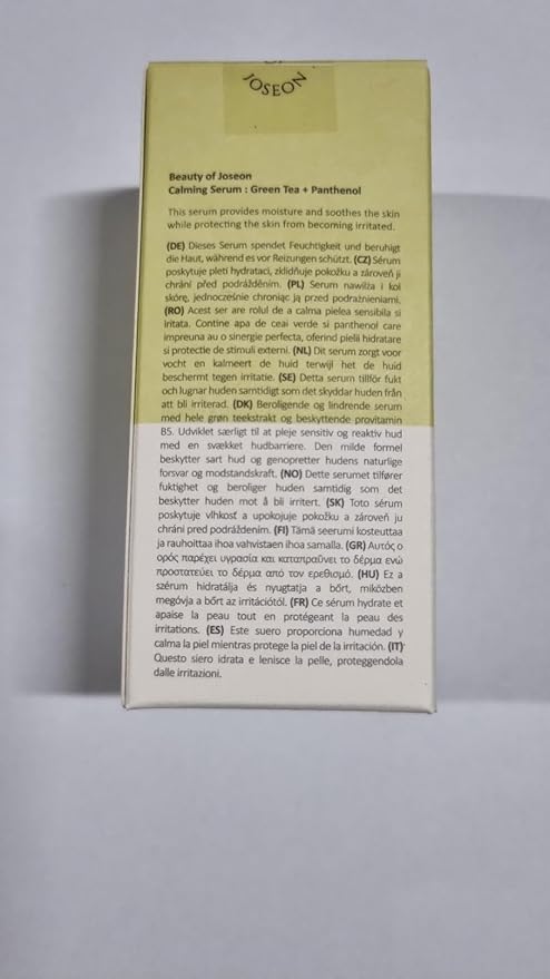 Beauty of Joseon Calming Serum Green tea + Phanthenol raminamasis veido serumas
