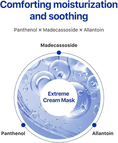Real Barrier Extreme Cream Mask intensyviai drėkinanti lakštinė kreminė veido kaukė
