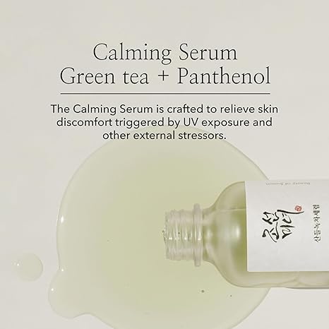 Beauty of Joseon Calming Serum Green tea + Phanthenol raminamasis veido serumas