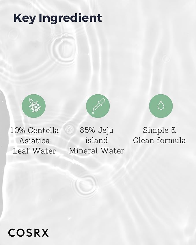 CENTELLA WATER ALCOHOL-FREE TONER – raminantis ir drėkinantis veido tonikas
