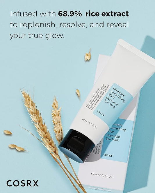 ULTIMATE NOURISHING RICE OVERNIGHT SPA MASK - maitinama naktinė ryžių kaukė