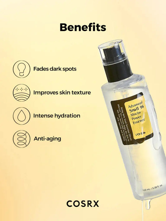 Advanced Snail 96 Mucin Power Essence veido esencija su sraigių mucinu