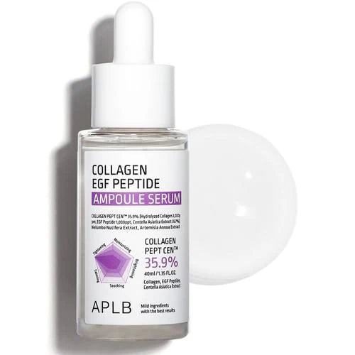 COLLAGEN EGF PEPTIDE AMPOULE SERUM - Kolageno, EGF ir peptidų serumas 40ML