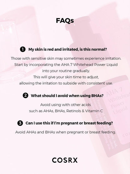 AHA 7 WHITEHEAD POWER LIQUID - eksfolijuojanti priemonė su AHA rūgštimis