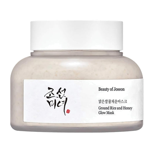 GROUND RICE AND HONEY GLOW MASK - skaistinamoji veido kaukė