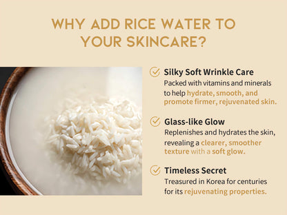 GLASS SKIN RICE WATER TONER PAD - Tonerio pagalvėlės su ryžių vandeniu
