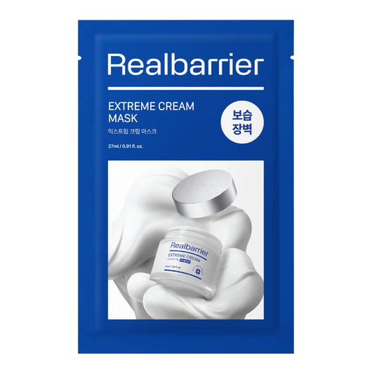 Real Barrier Extreme Cream Mask intensyviai drėkinanti lakštinė kreminė veido kaukė