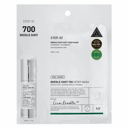VT Cosmetics - Reedle Shot 700 2 Step Mask - 2 žingsniu kaukė