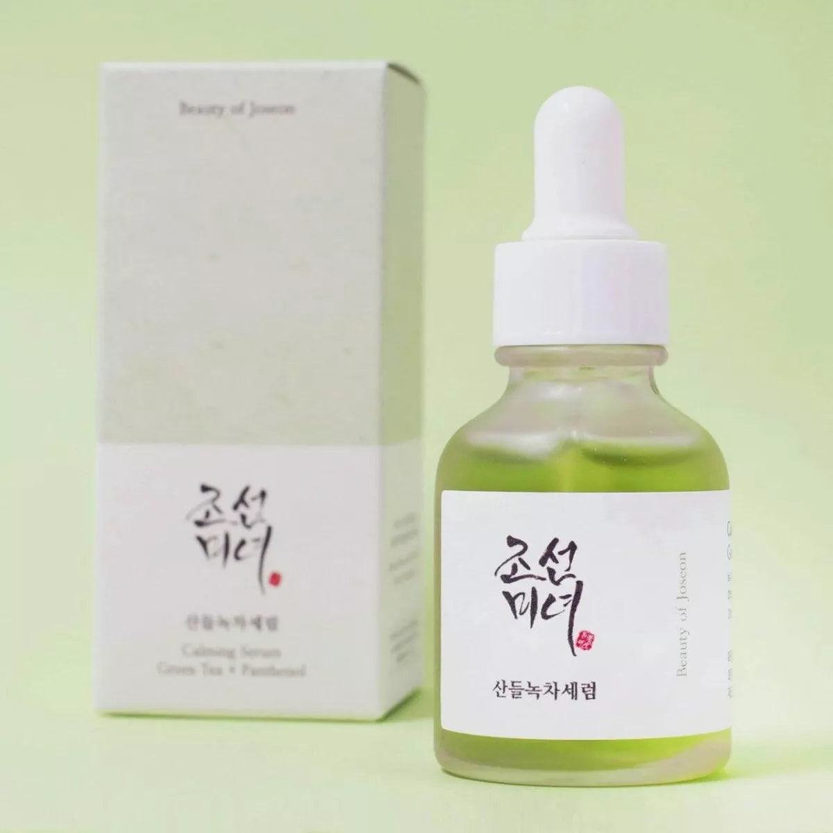 Beauty of Joseon Calming Serum Green tea + Phanthenol raminamasis veido serumas
