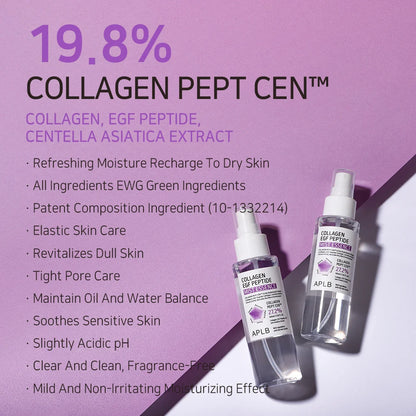 COLLAGEN EGF PEPTIDE MIST ESSENCE - Kolageno ir peptidų dulksna 105 ml