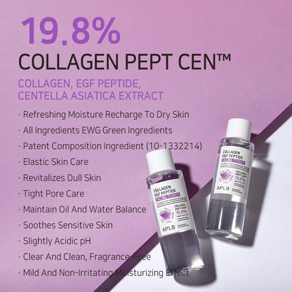COLLAGEN EGF PEPTIDE FACIAL TONER - Kolageno, EGF ir peptidų tonikas 160ML