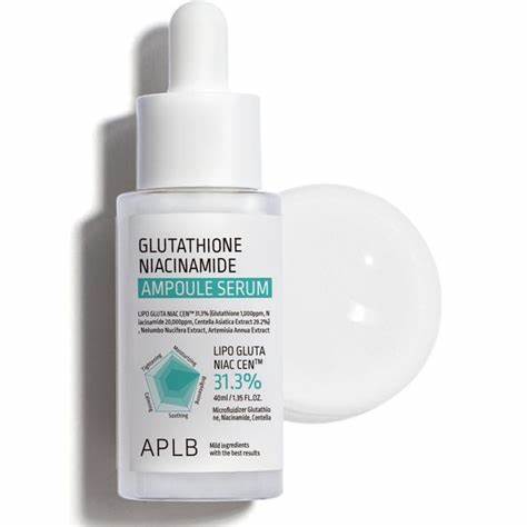 Glutathione Niacinamide Ampoule Serum - Glutationo ir niacinamido veido serumas 40ml