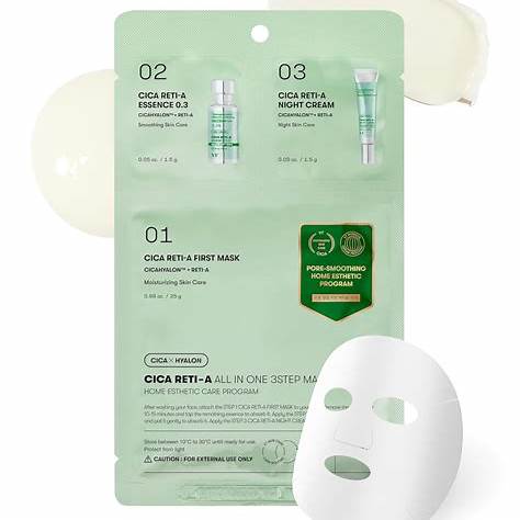 VT Cica Reti-A "All in one" 3 steps mask ,,viskas viename " 3 žingsnių kaukė