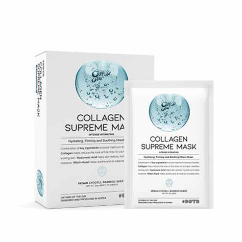 Collagen Supreme - kolageno lakštinė veido kaukė