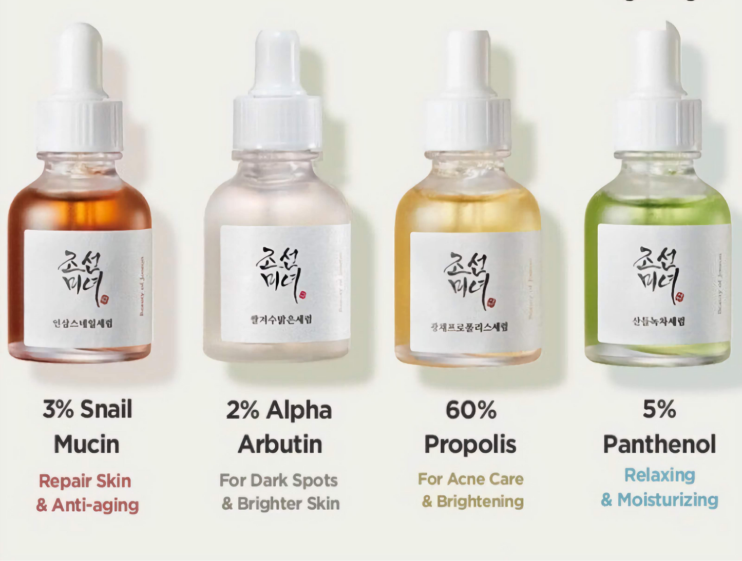 Beauty of Joseon GLOW SERUM : PROPLIS + NIACINAMIDE serumas